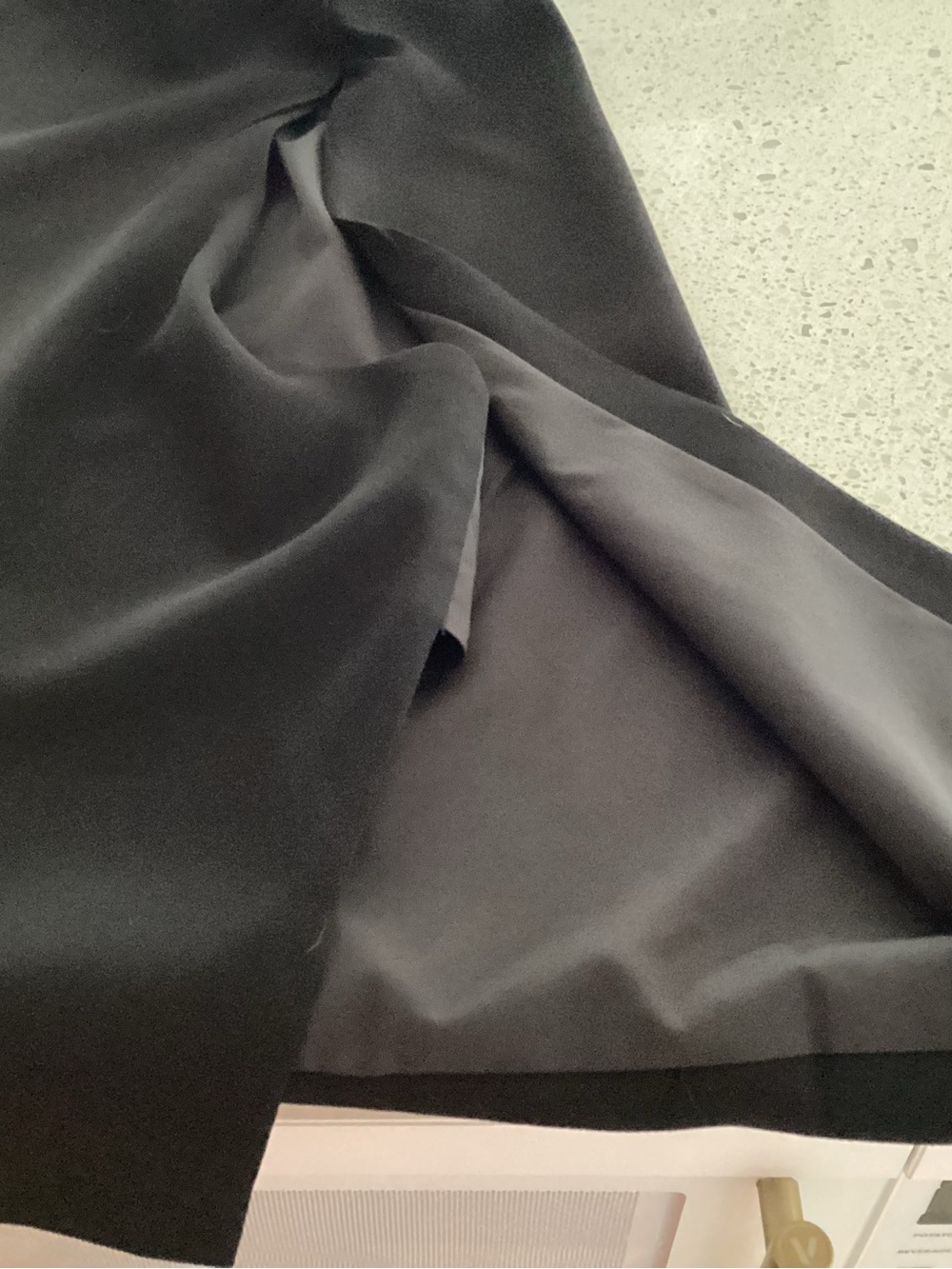 Alexander &David  Black Open-Front Blazer - Picture 5 of 8